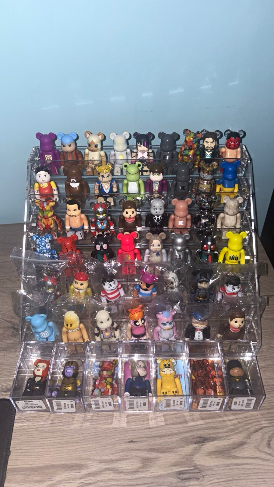 MEDICOM TOY BE@RBRICK Bearbrick Art Toy Figure Lot Multicolor w/ Boxes