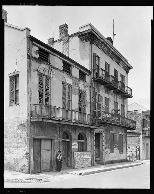 Photo:New Orleans Louisiana 828 Toulouse St 1900s French Quarter Building