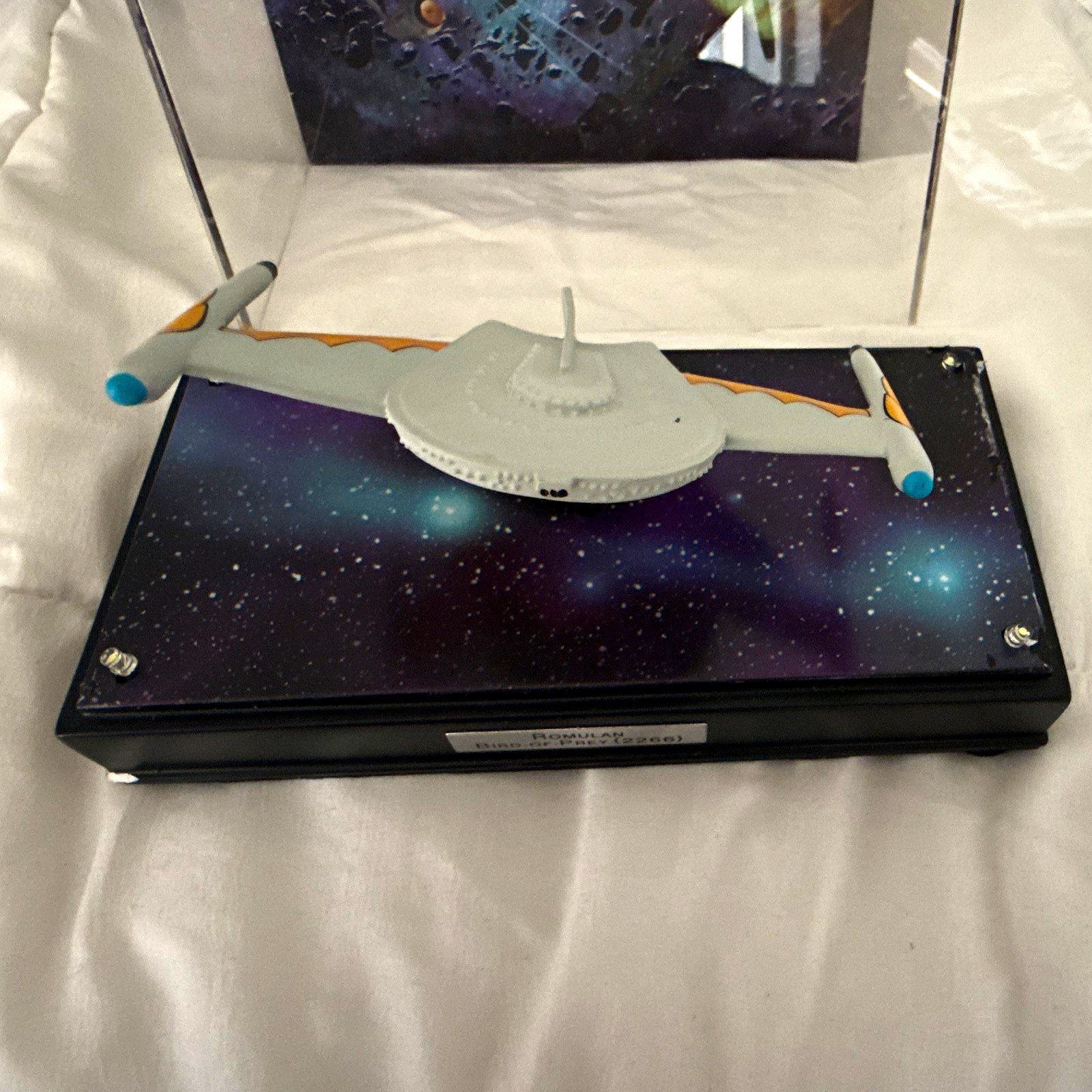 Bradford Exchange Star Trek Romulan Bird-of-Prey (2266) Illuminated Ship