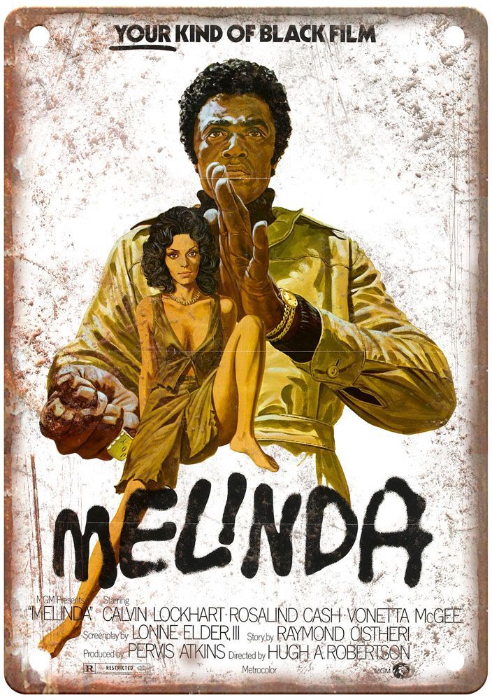 Melinda Vintage Movie Poster Old Retro Look Metal Sign MP2898