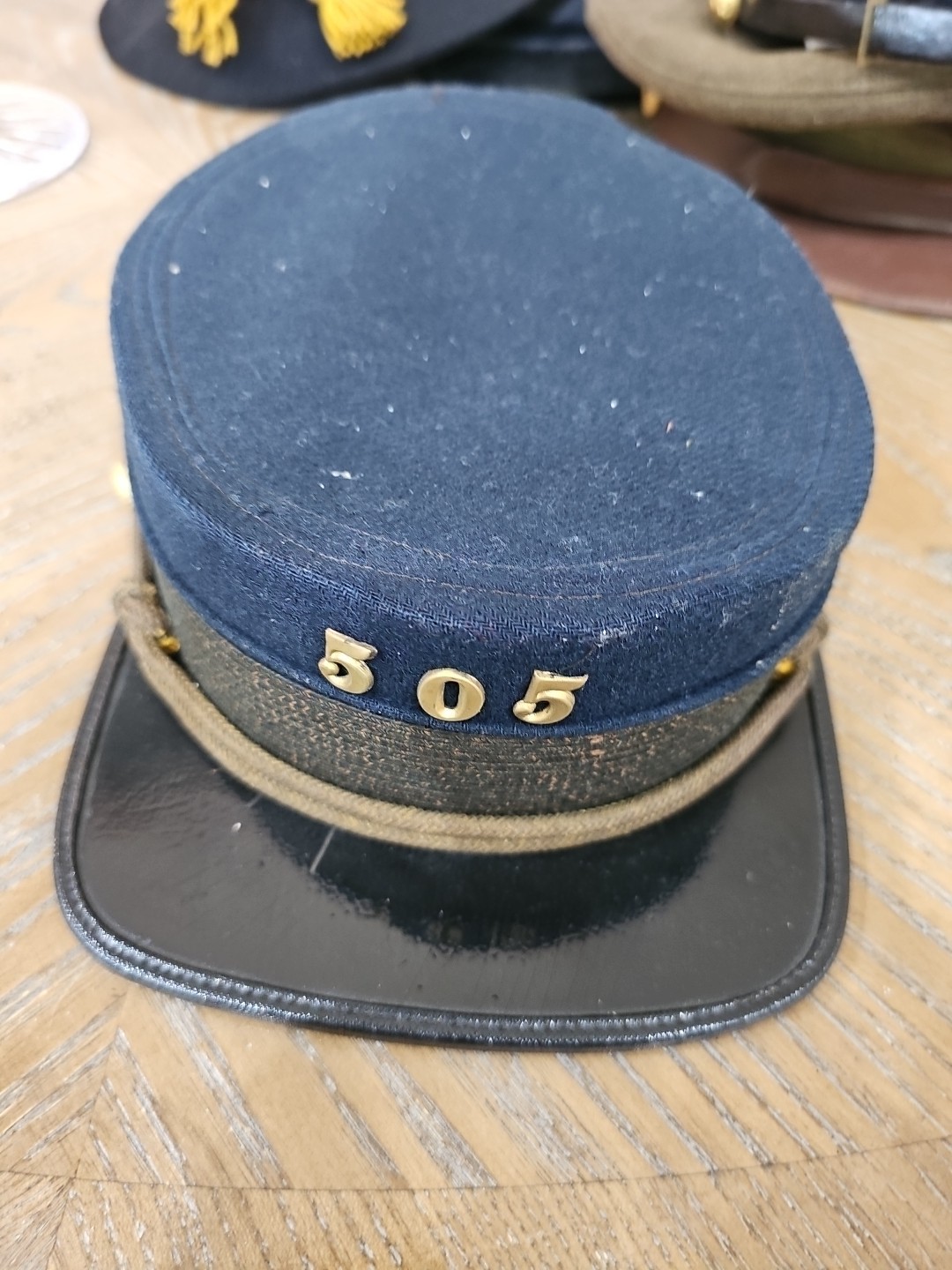 Spanish American War Kepi Id\'d J.A Mesenhalter 