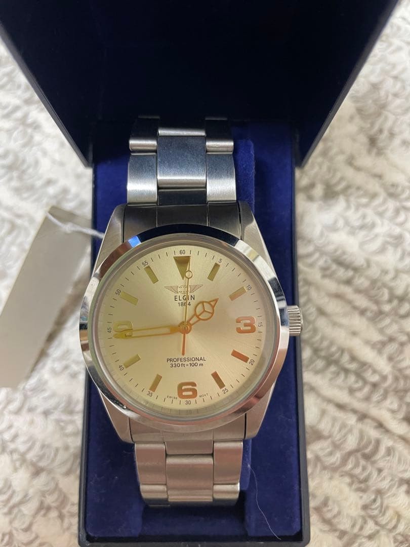 ELGIN Wristwatch Automatic Mens Self-Winding
