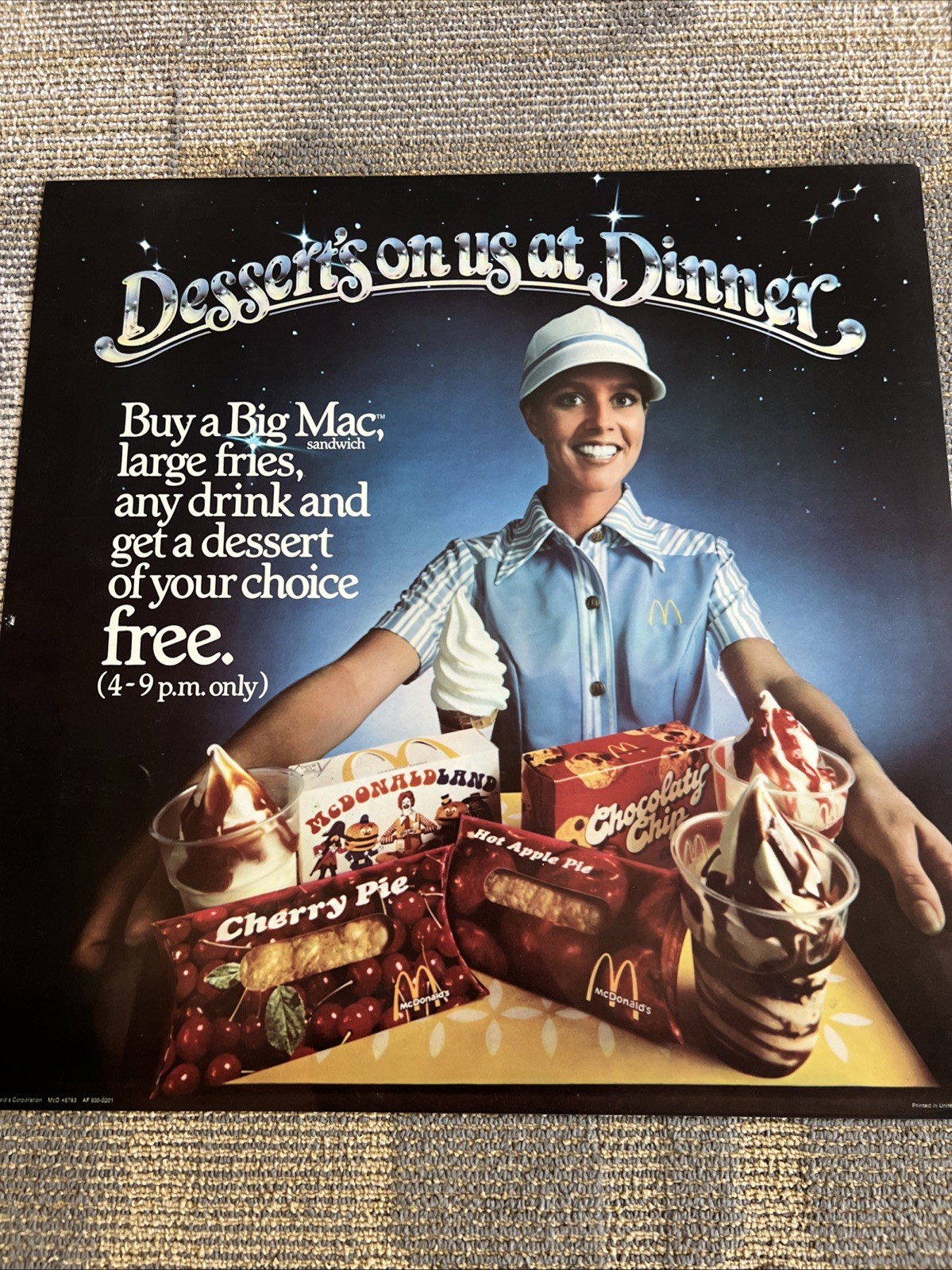 McDonald’s DESSERT\'S ON US AT DINNER 22\