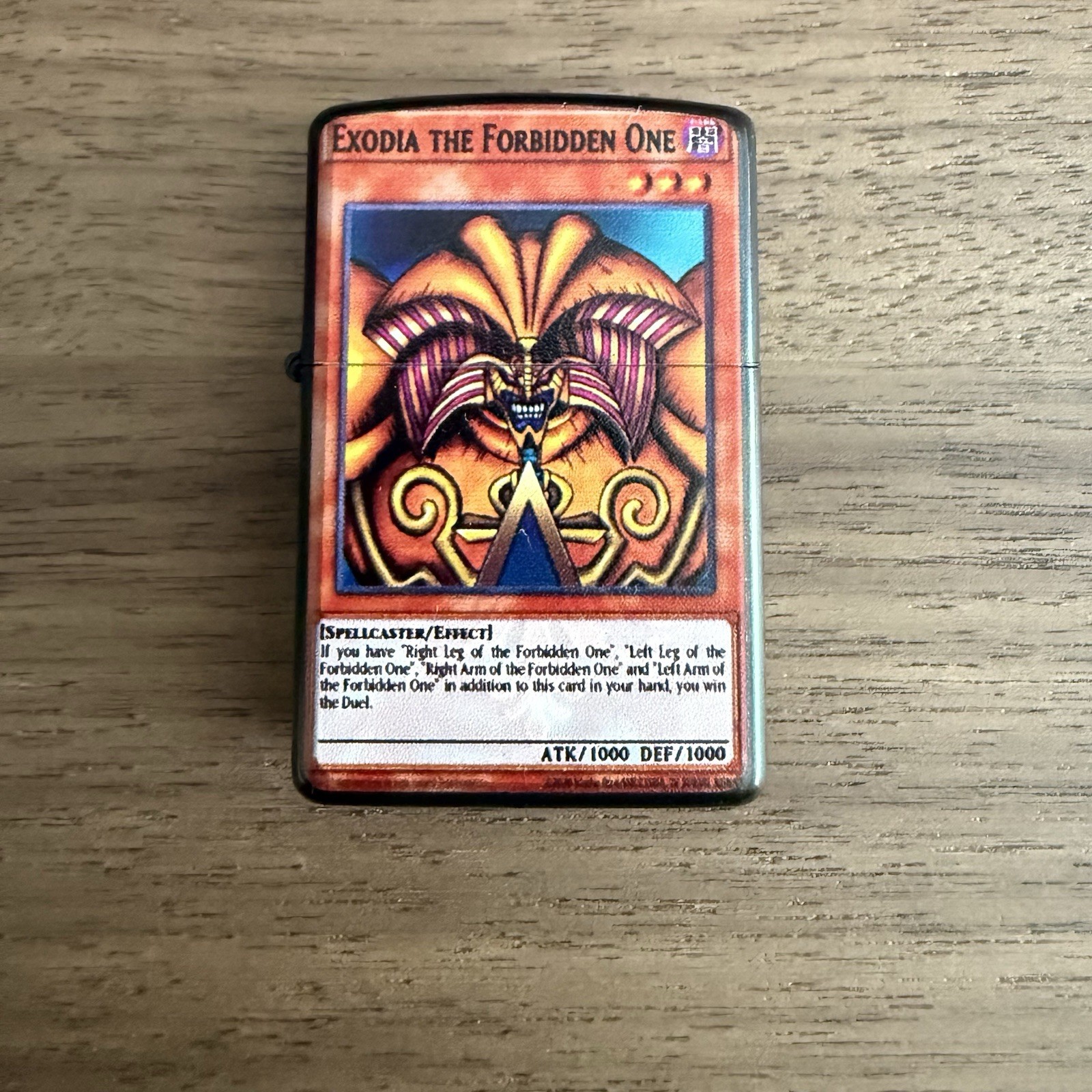Yu-Gi-Oh Exodia The Forbidden One Wind Resistant Lighter