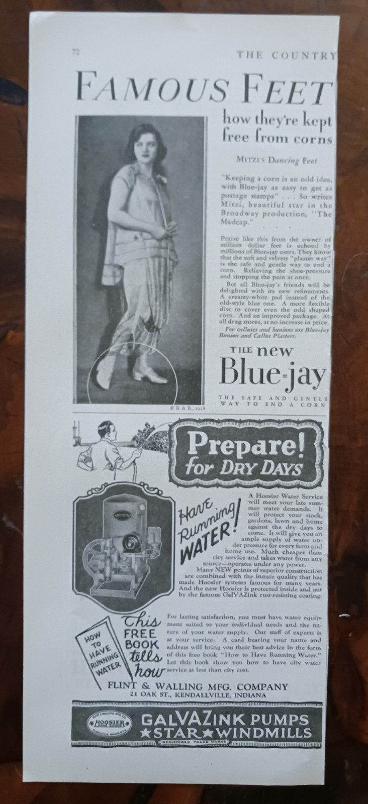 1928 Various Vintage Print Magazine Advertisements