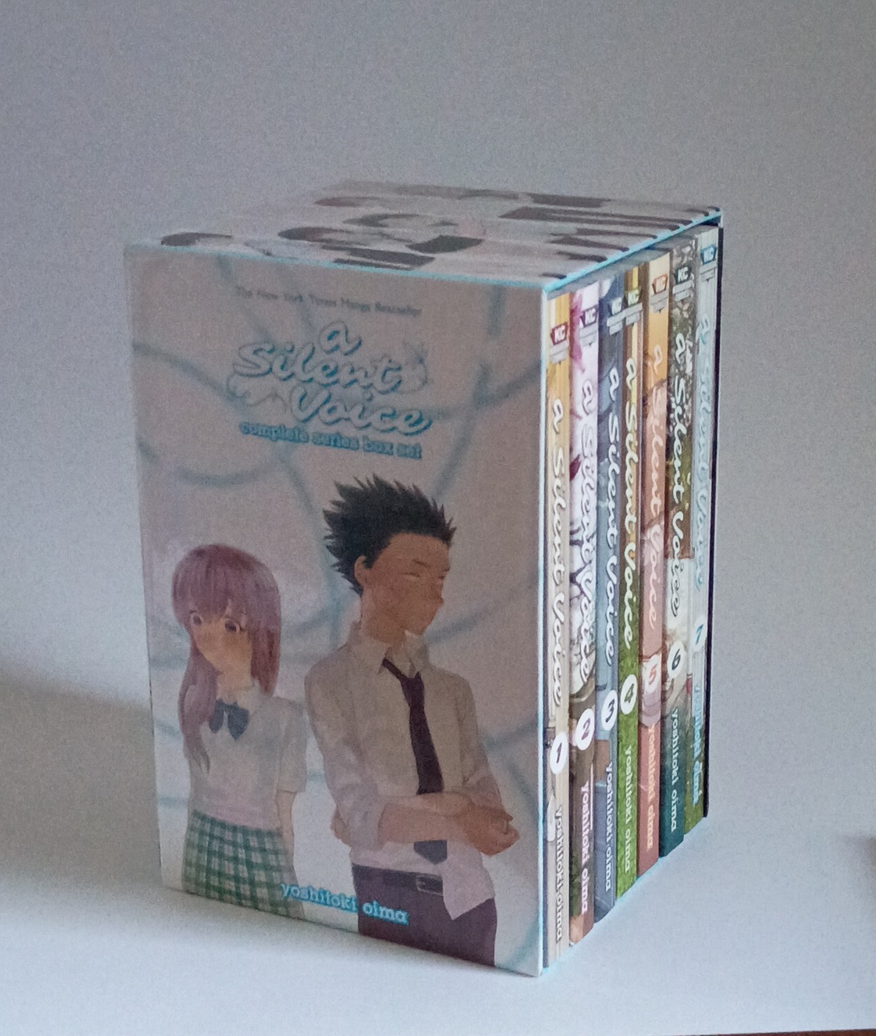 A Silent Voice Complete Series Box Set Manga With Poster And Communication Guide