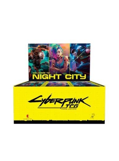 CYBERPUNK TCG Booster Box WELCOME TO NIGHT CITY - ENG ENG ENG ENGLISH PREORDER