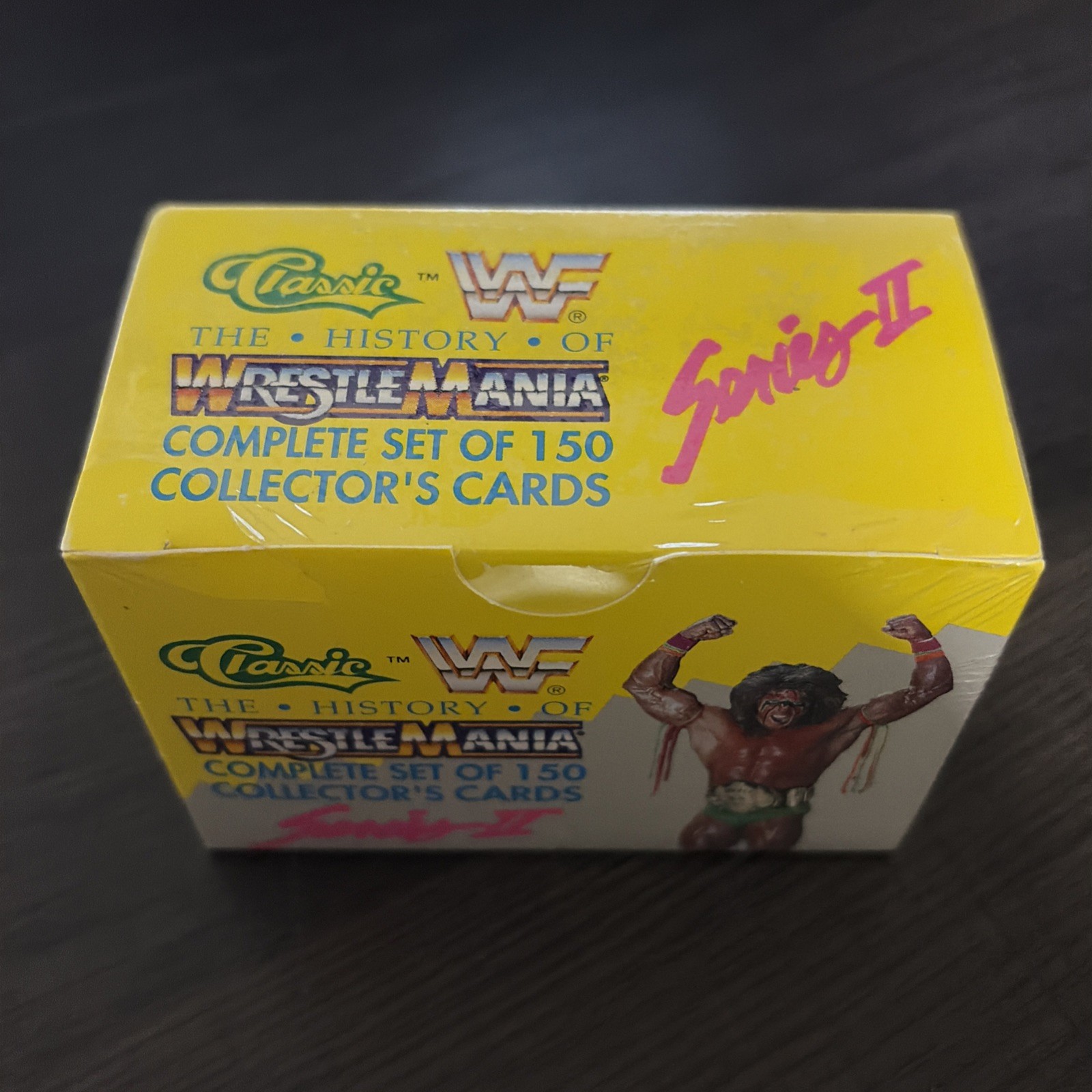 1990 Classic WWF The History of WrestleMania Series 2 Complete Set SEALED