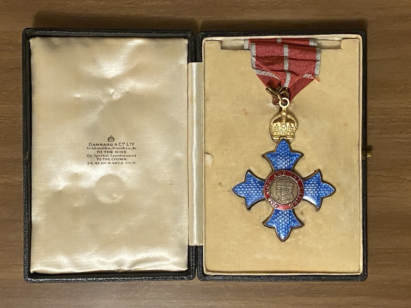 WWI/WWII Officer Grouping with Presidential Appointment, + British CBE, + Sword