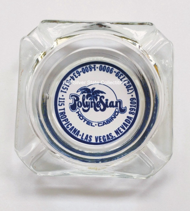 Rare Vintage Polynesian Hotel & Casino Ashtray Las Vegas Nevada NV