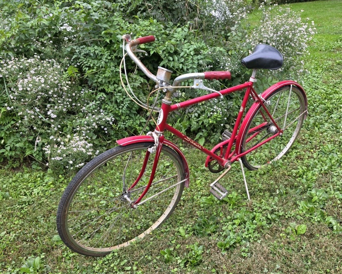 vintage schwinn racer bicycle Bike 1969 Red Chicago 