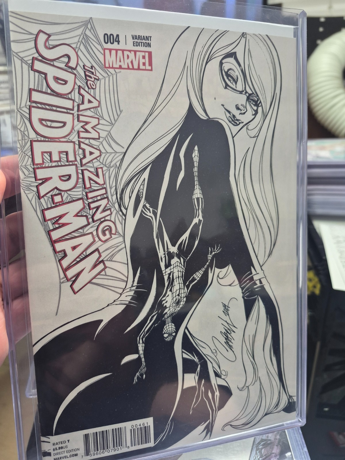 Amazing Spider-Man 4 2014 B&W J. Scott Campbell $10 FLAT COMBINED SHIPPING