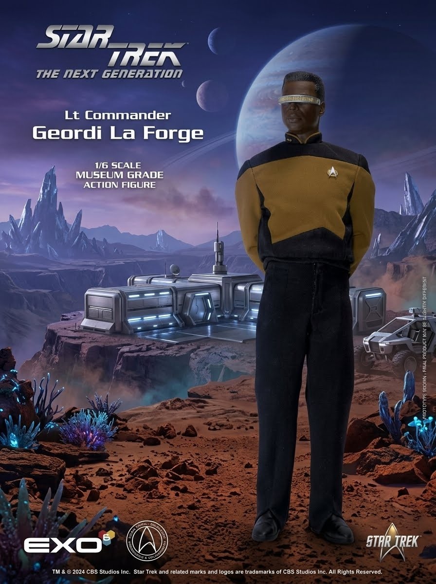 (New) EXO-6 Star Trek: The Next Generation Geordi La Forge (Essential Ver.) 1/6