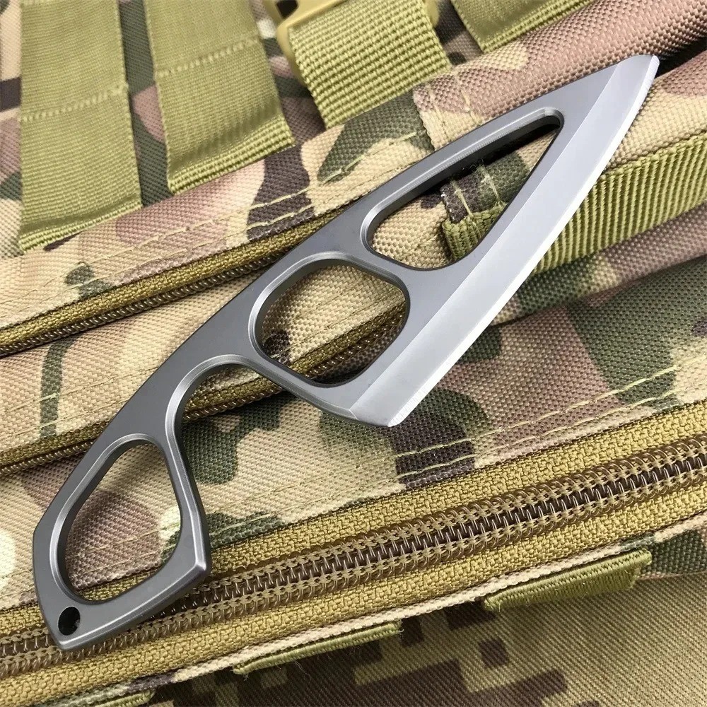 Mini Neck Knife 440C Fixed Blade Portable EDC Tactical Survival Camping Sheath