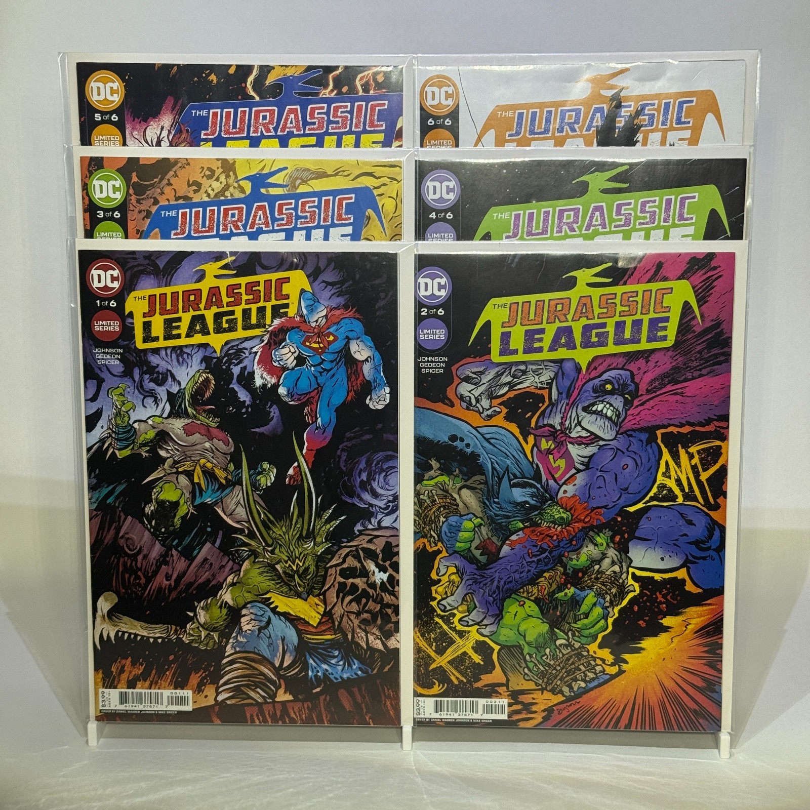 THE JURASSIC LEAGUE #1-6 Complete Series Cover A DC Comics 2022 Full Run