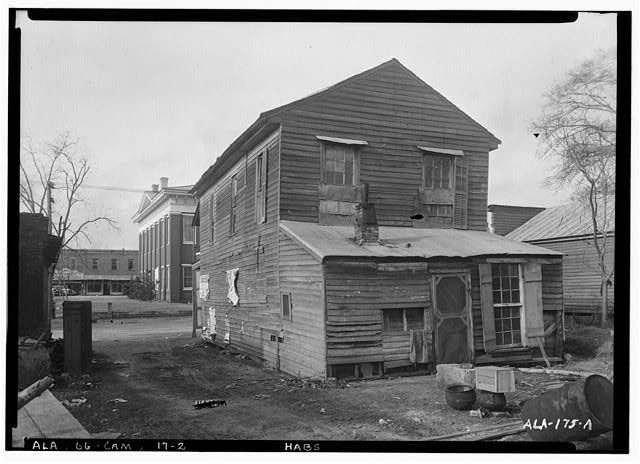 Photo:Camden Alabama Dr Black Store 1937 Rear West Elevation HABS