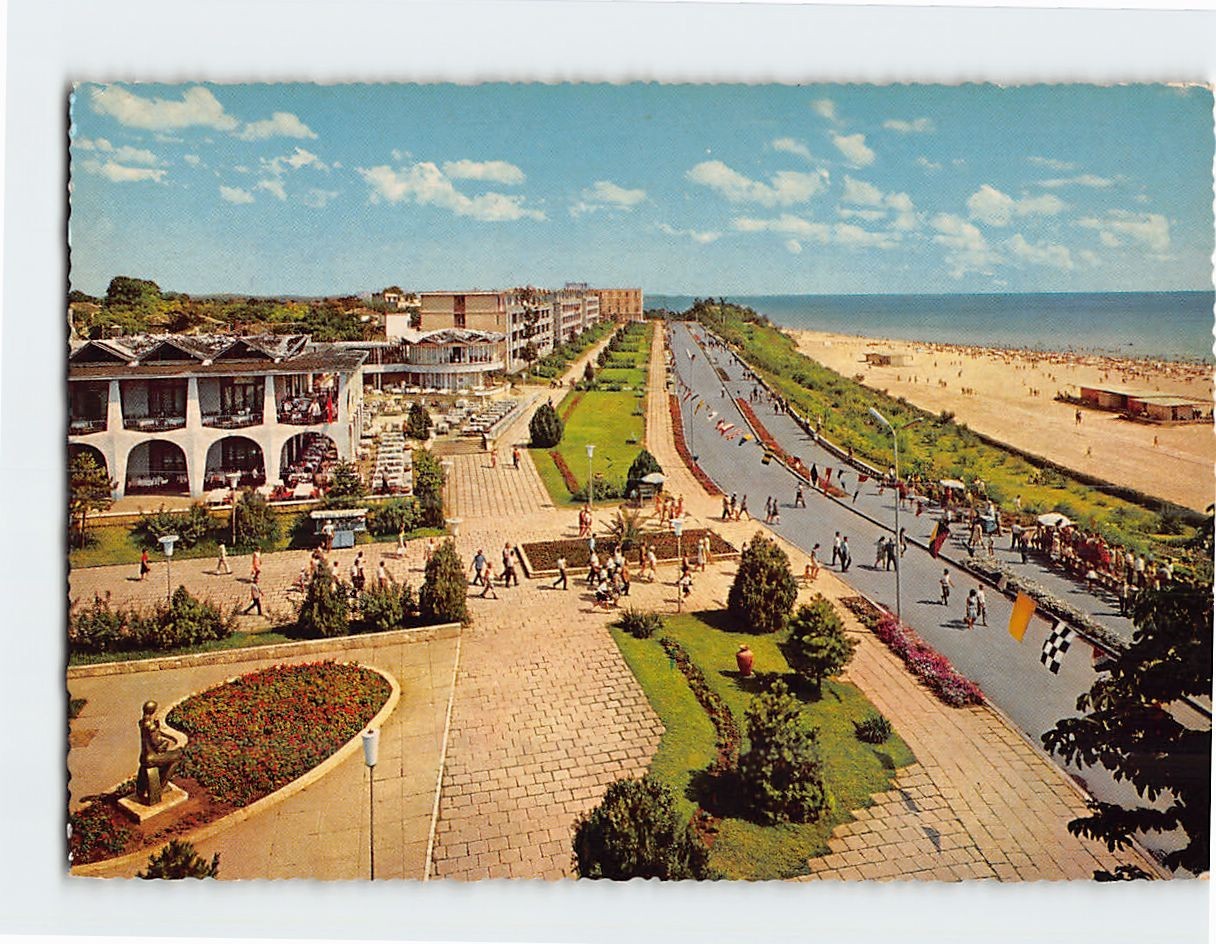 Postcard Aerial View Mangalia Romania