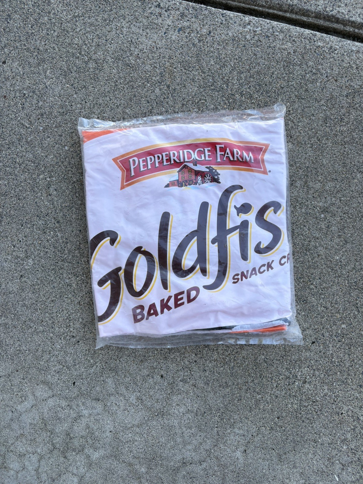 VTG Pepperidge Farm Goldfish Hanging Inflatable Promo Store Display Sealed NOS