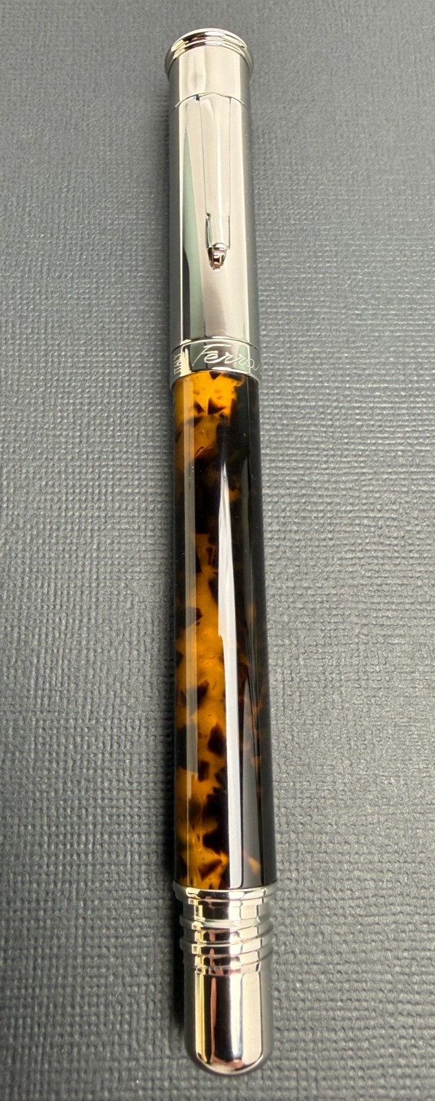Ferrari da Varese Penna Stilografica Fountain Pen Medium Nib Amber #020097