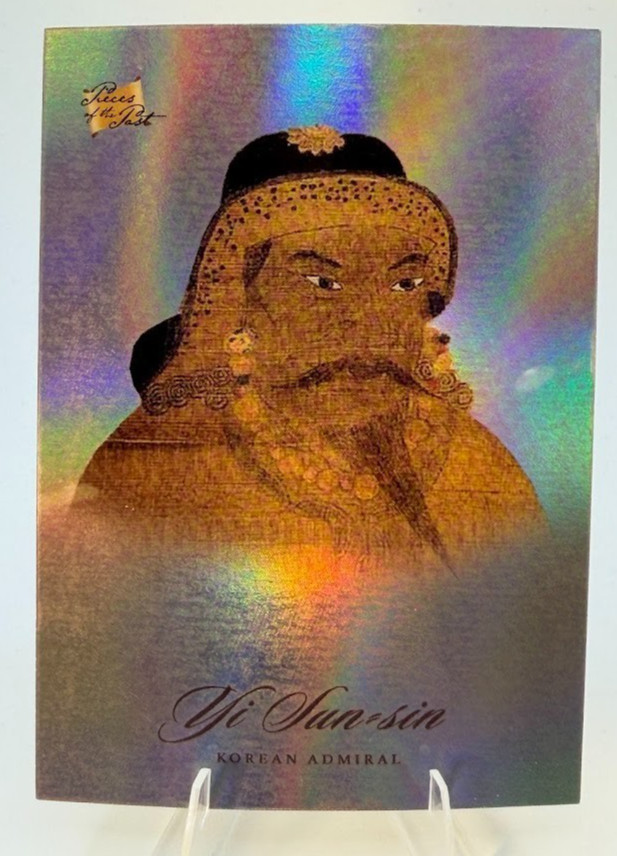 Yi Sun-Sin 2023 Pieces of the Past Asia Base Card #48 Korean Admiral