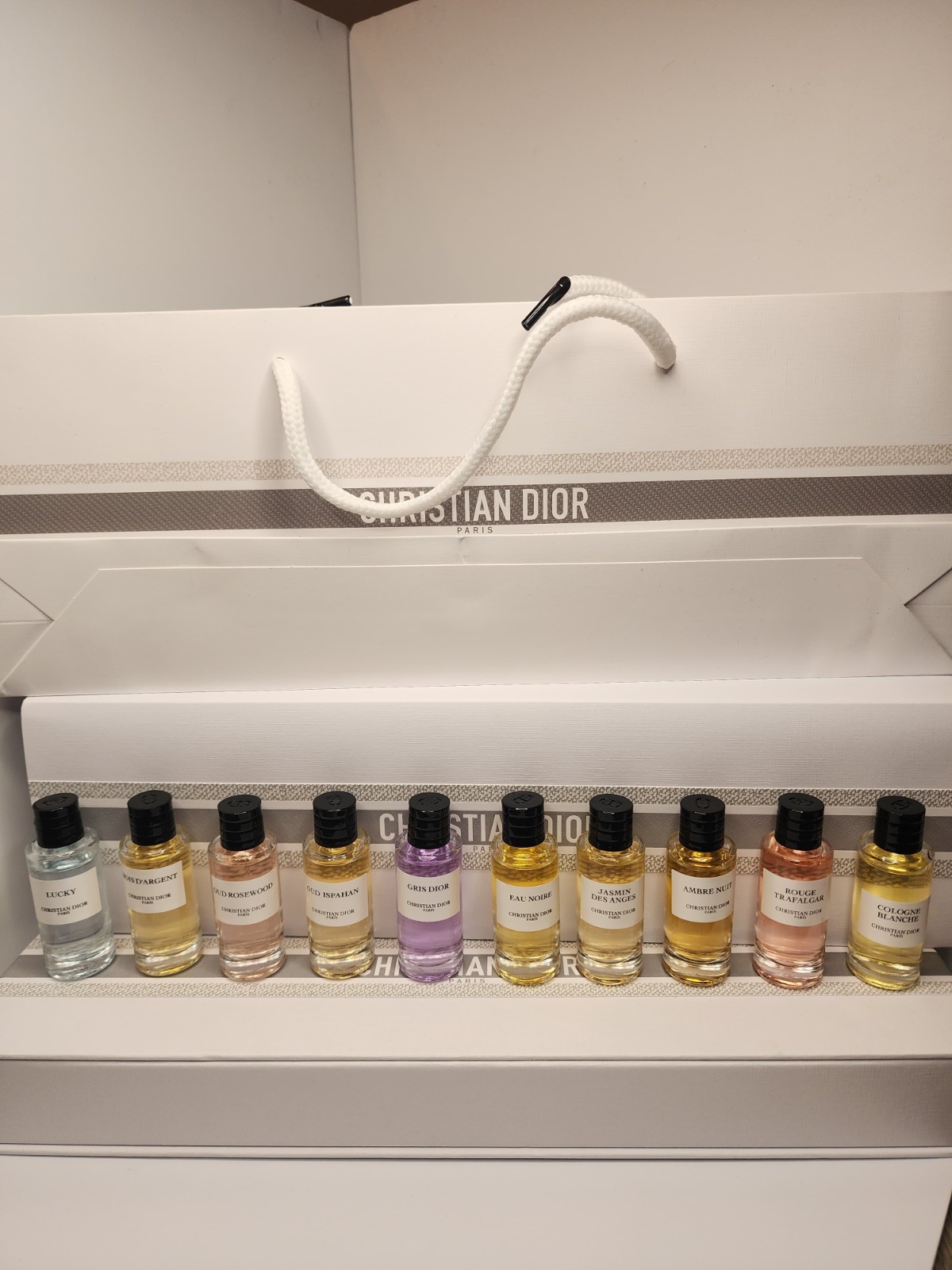 DIOR Collection Privée EDP Discovery Set 10pcsx7,5ml Splash Mini Travel