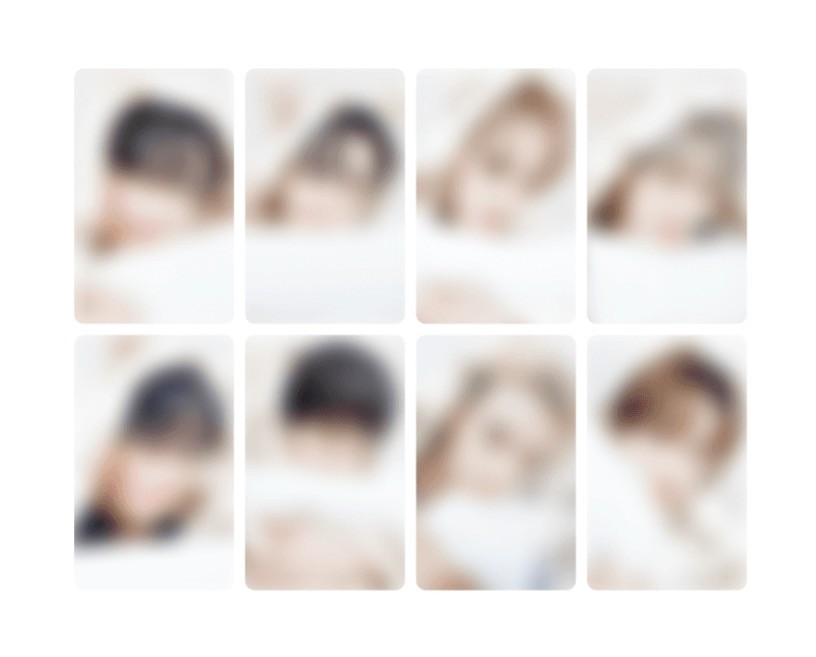 Ateez Golden Hour Pt 5 Hellolive Cozyteez version kpop Photocard OT8 Set