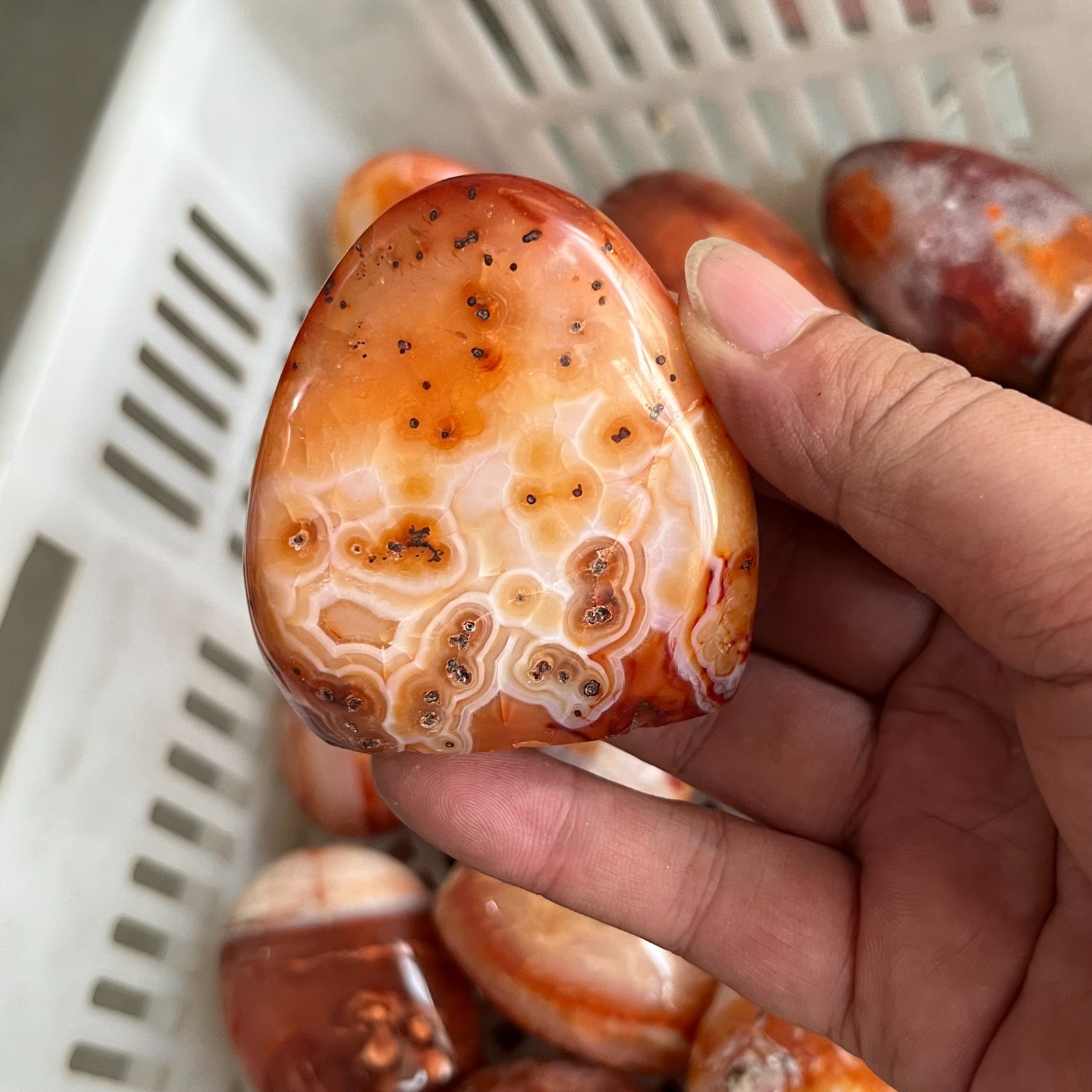 20KG  Wholesale Small High Quality Natural Red Agate Carnelian Crystal Healing