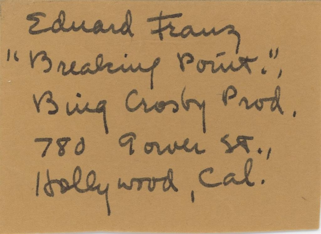 Eduard Franz- Clipped Signature