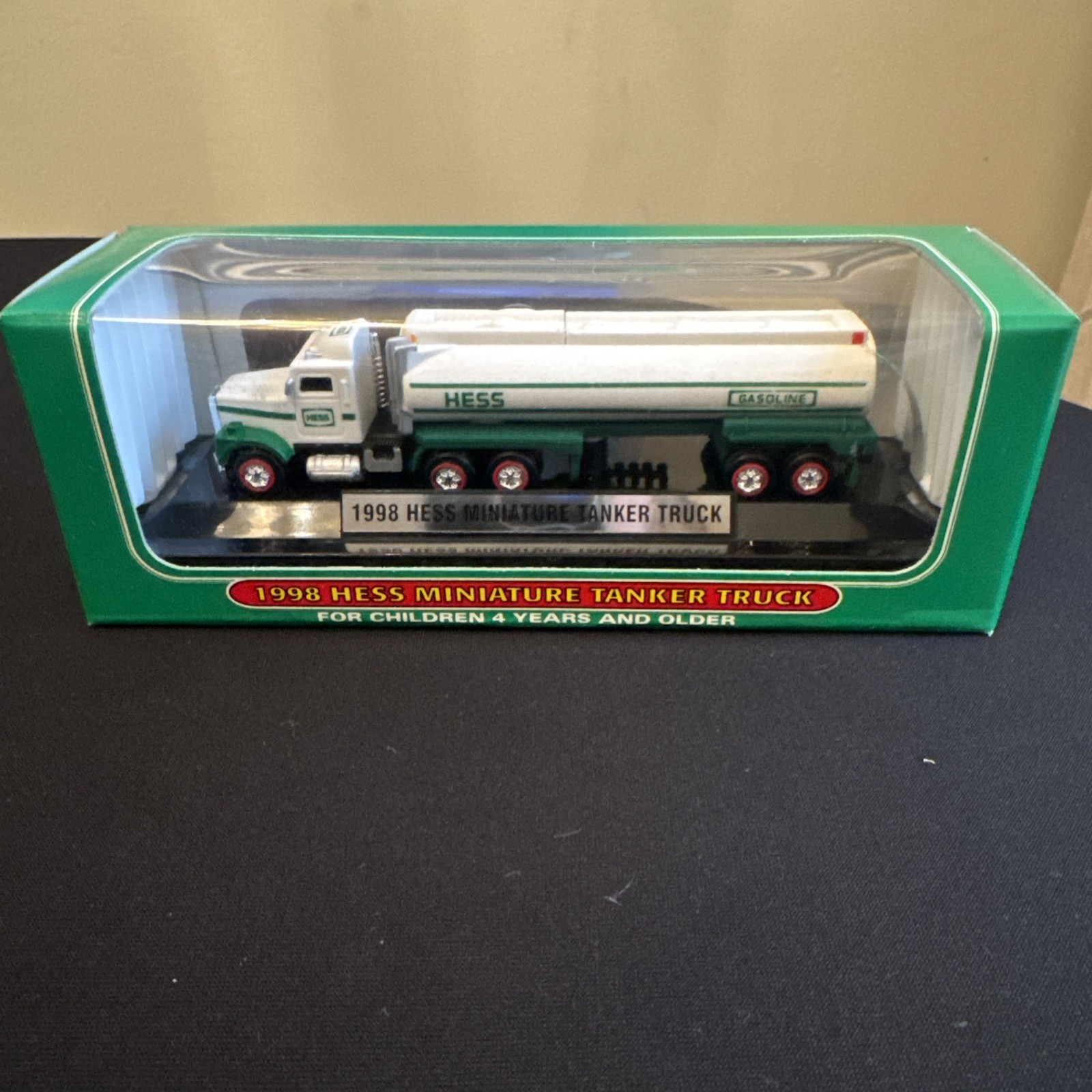 1998 Hess Miniature Tanker Truck NEW in Original Box Vintage Collectible
