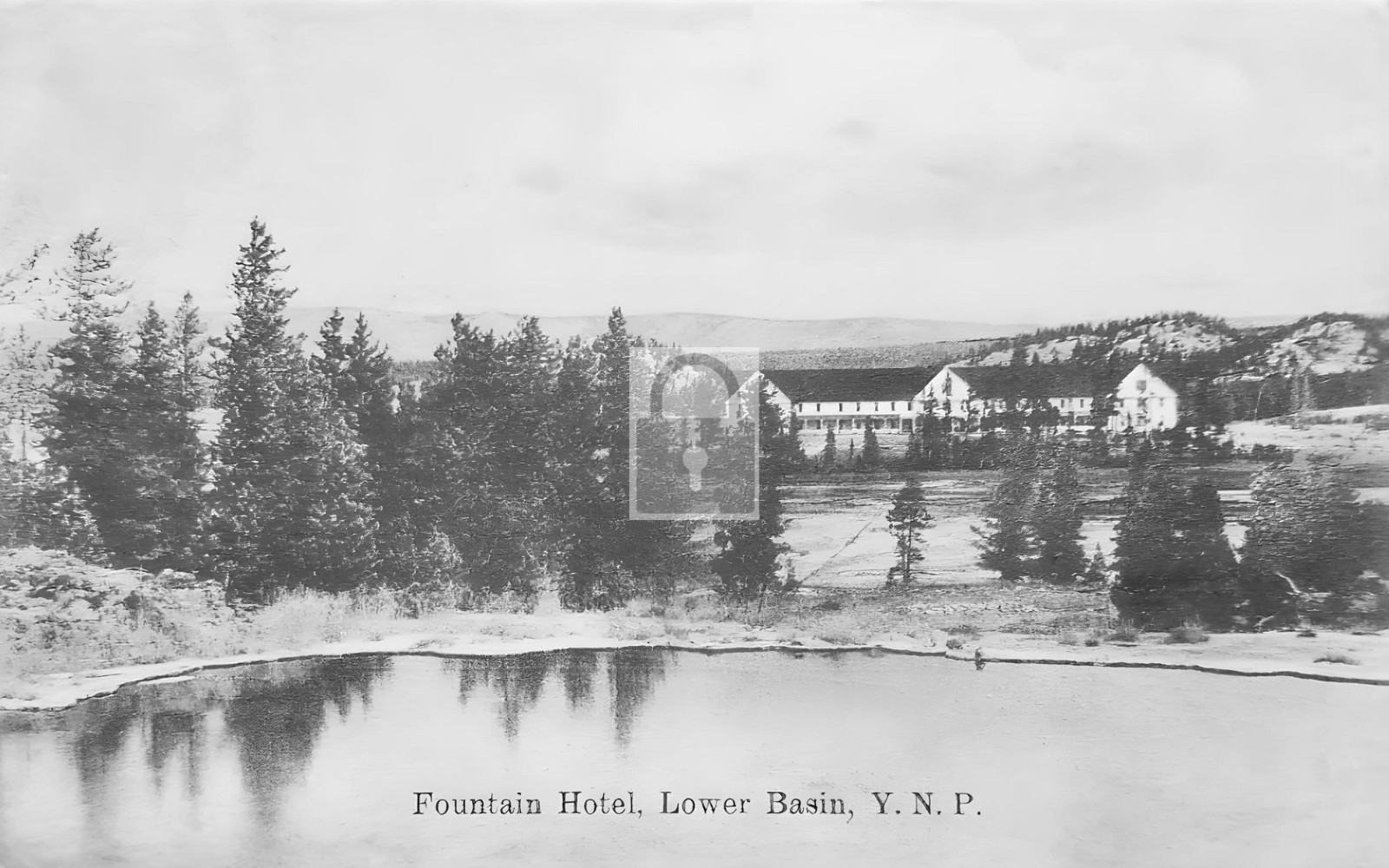 Fountain Hotel Yellowstone National Park - Reprint