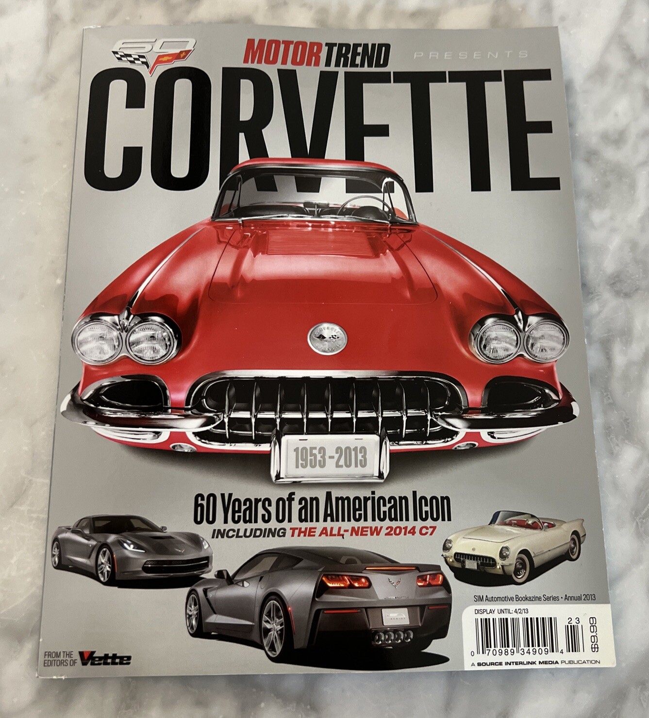 Motor Trend Corvette Annual 2013 Soft Cover Magazine Book