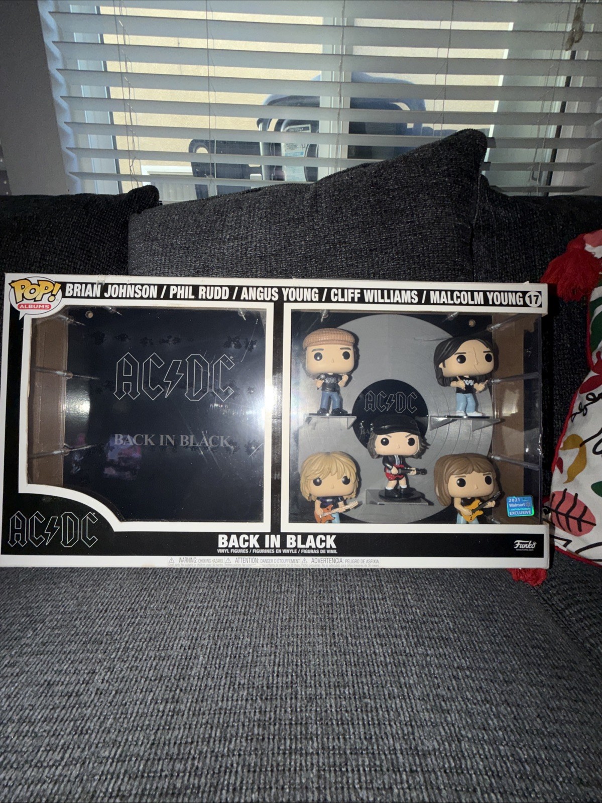 Funko Pop Deluxe Album AC/DC Back In Black 5 Pack Viny Figures Walmart Exclusive