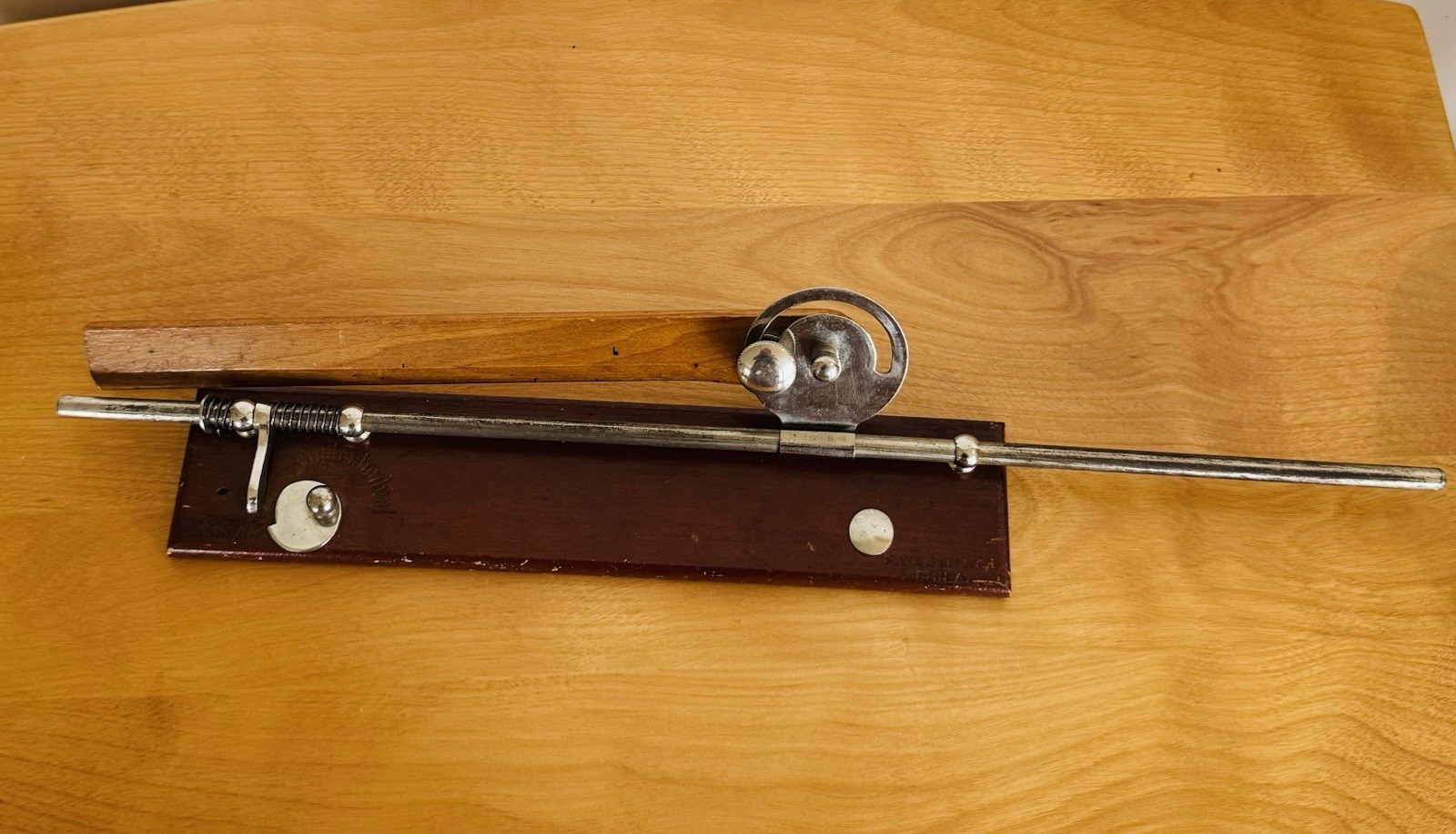 Antique F Weber Sphinx Section Liner Drafting Tool Pat 1891 1906 Philadelphia