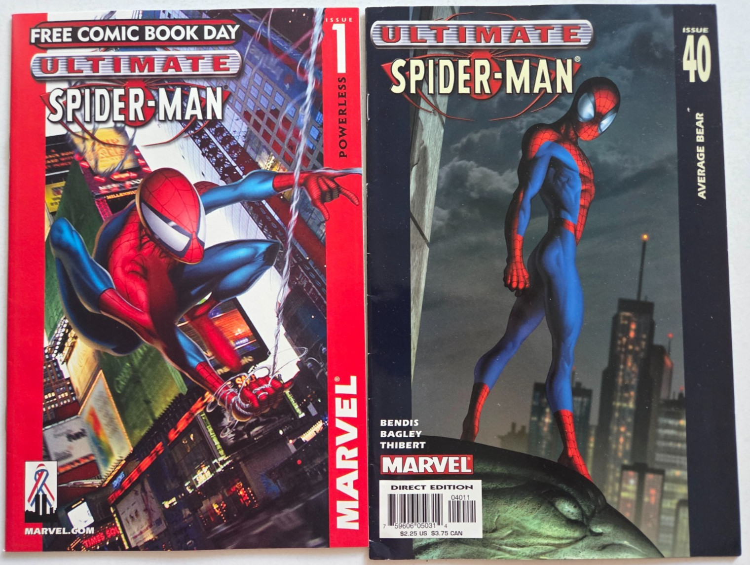 ULTIMATE SPIDER-MAN #40-50 (2003) MARVEL COMICS FULL RUN OF 11 STRAIGHT+BONUS #1