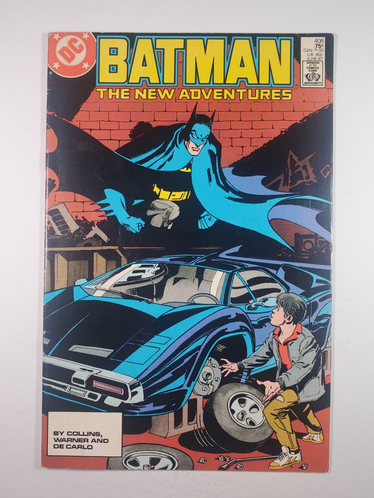 Batman #408 FN 1987 Key Issue New Origin of Jason Todd 1st Appearance Ma Gunn