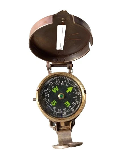 Soldiers Military Thumb Compass Brass Navigation Item For Gift