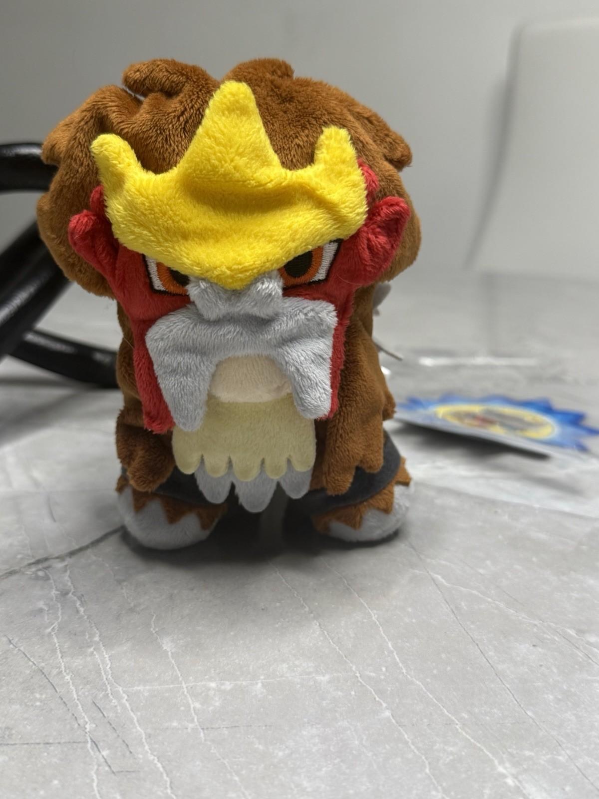 2009 Pokémon Center Entei Doll Plush Japan Official Tag Attached
