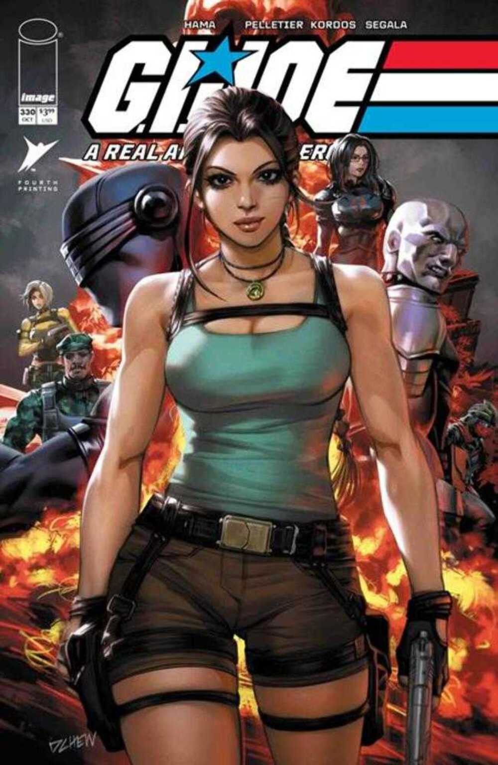 G.I. Joe A Real American Hero #330 Laura Croft 4th Print (PRESALE 10/07/26)