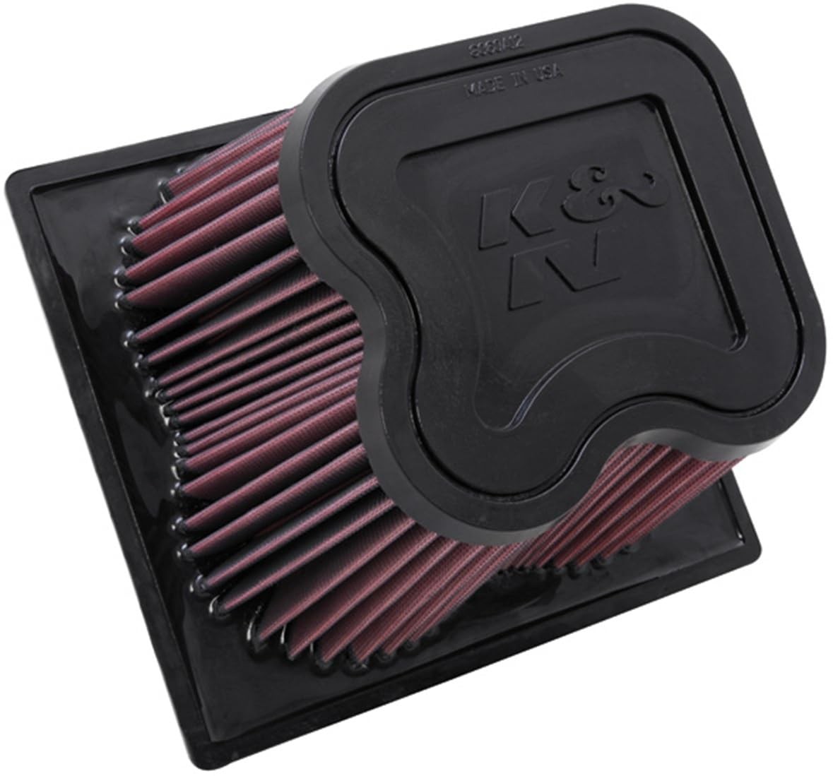 K&N Performance Diesel High-Flow Lifetime Engine Air Filter: Increase Power &