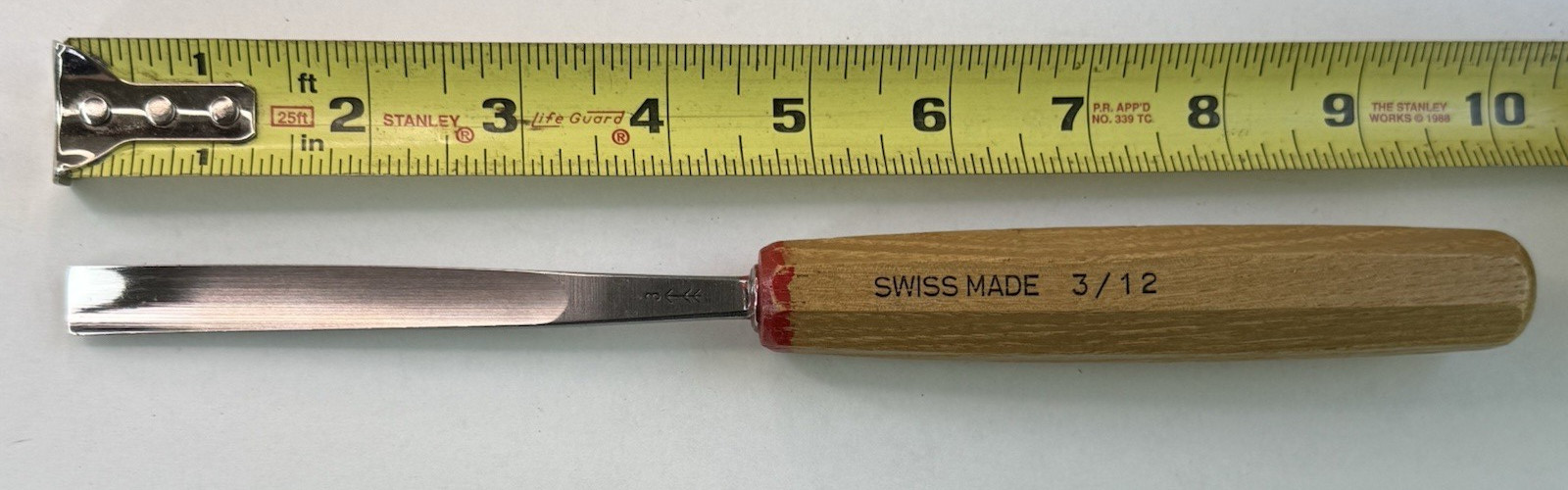 PFEIL Swiss Made 3/12 No. 3 Gouge Carving Tool / Woodworking Tool