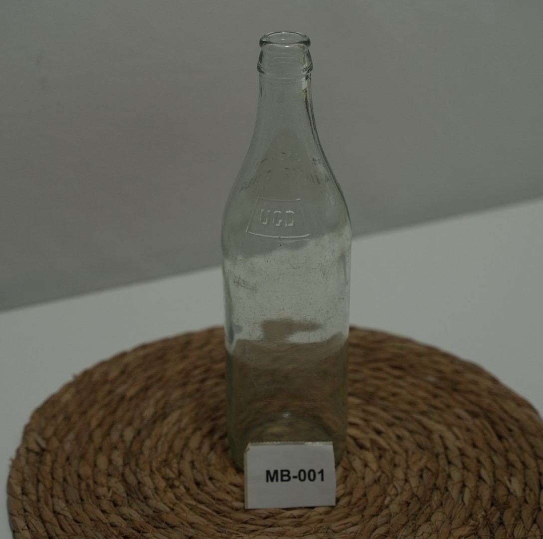 Vintage Clear Embossed Glass Milk Bottles 1 Pint Choose Your Own Dairy Bottle