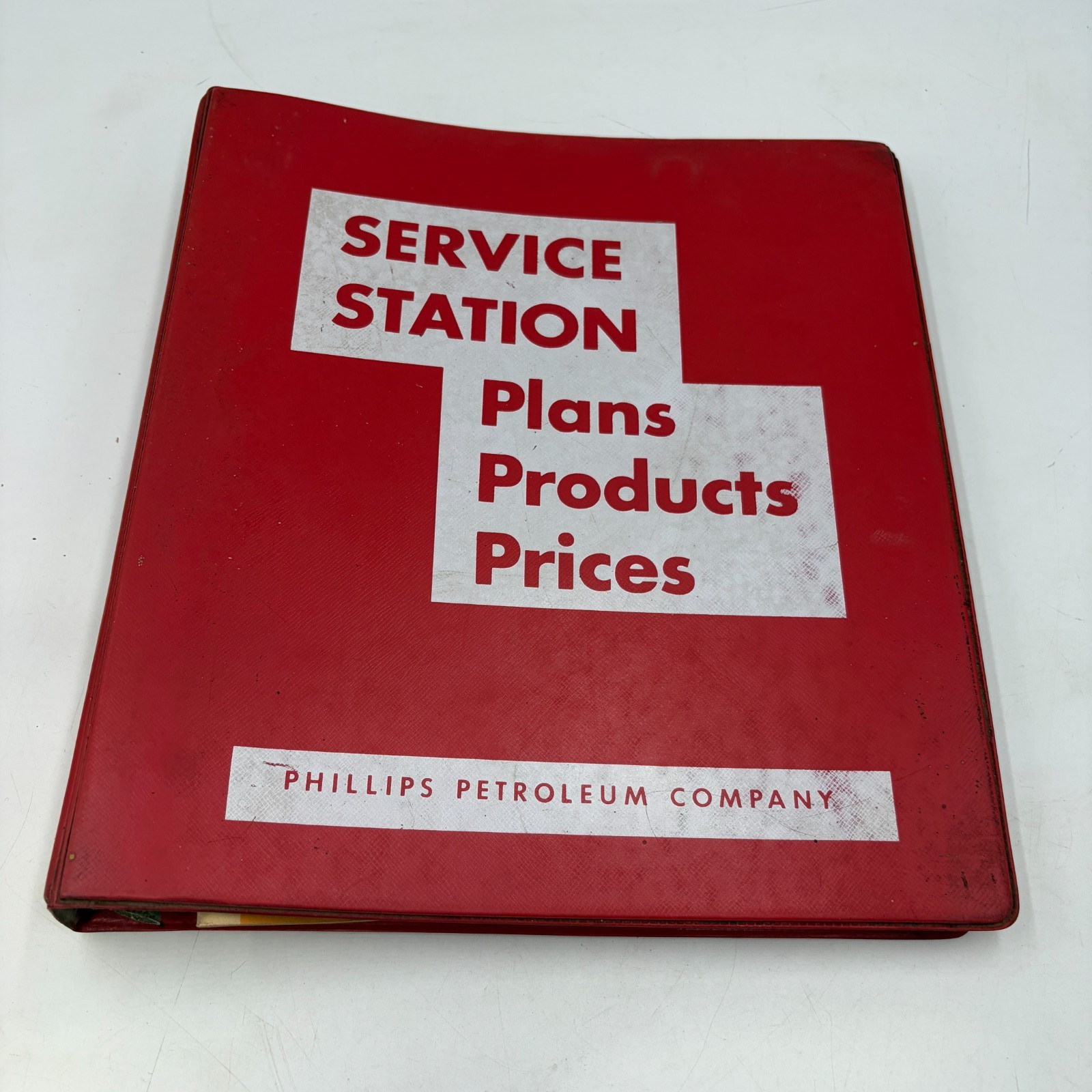 INCOMPLETE Vintage Phillips 66 Service Station Dealer Binder Manuals Mixed Lot