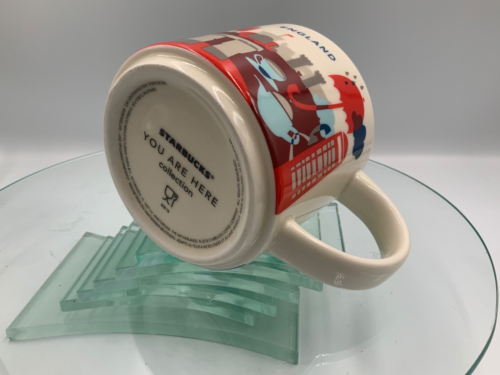 Starbucks You Are Here Collection England 14oz Ceramic Coffee Mug Souvenir Cup