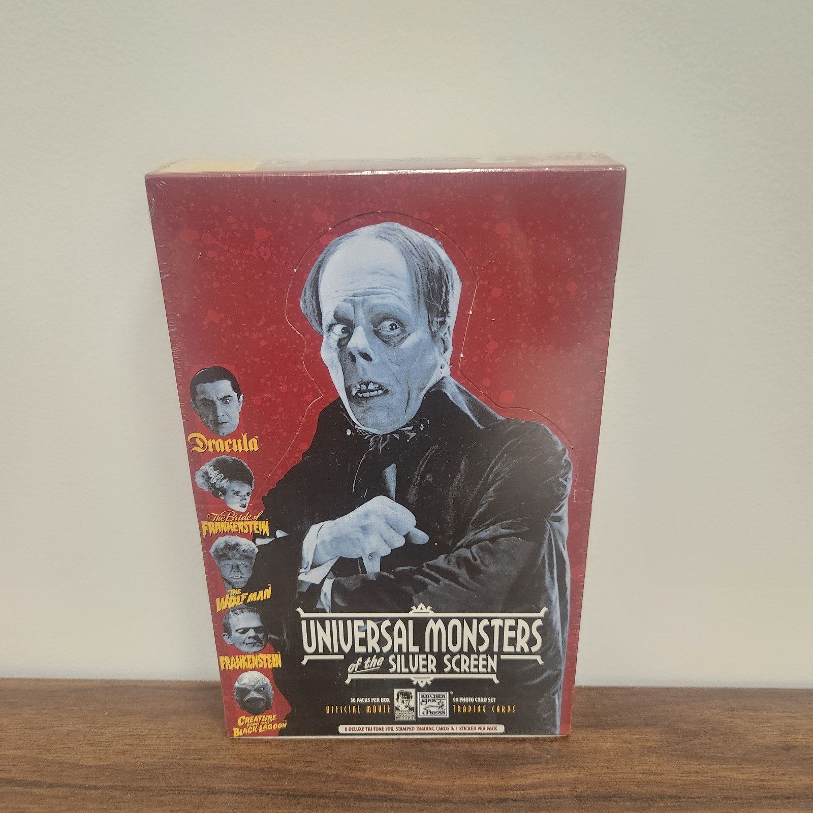 Kitchen Sink Press 1996 Universal Monsters Silver Screen Trading Card Box 36