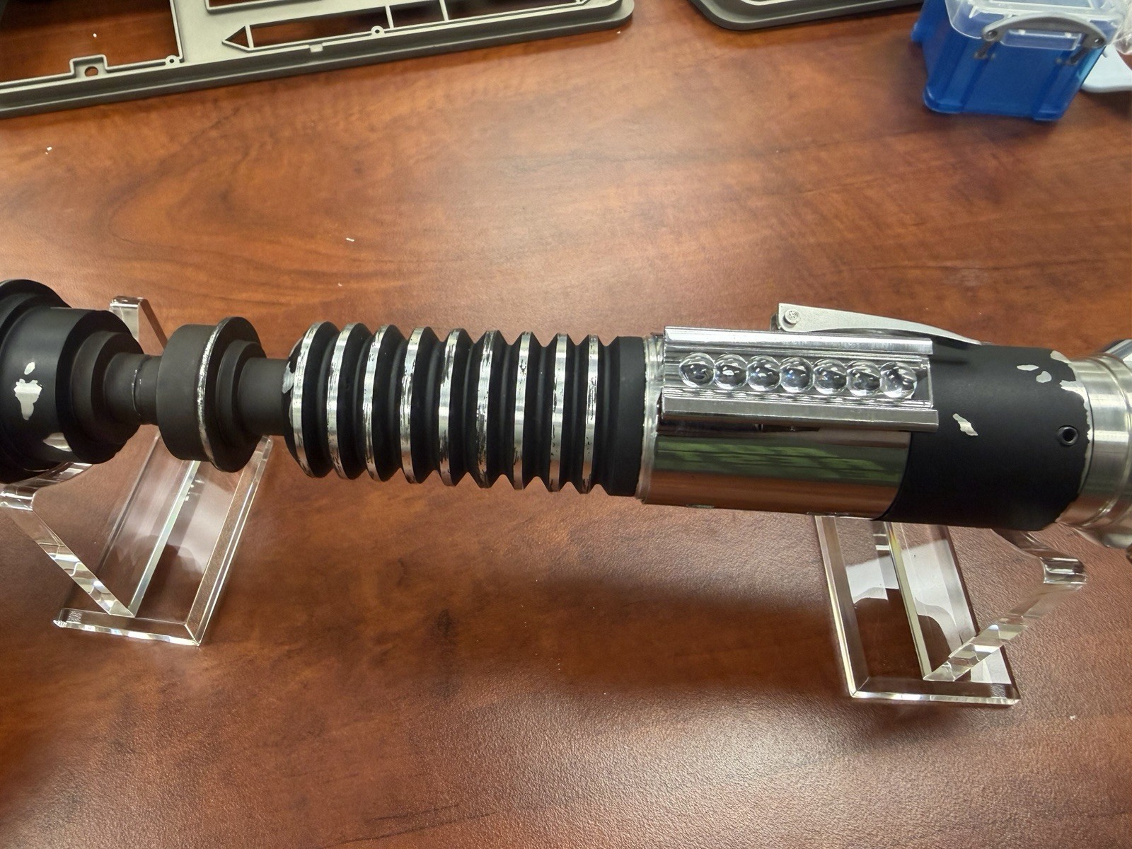 STAR WARS ROTJ RPK CUSTOMS LUKE SKYWALKER SANDSTORM LIGHTSABER PROP REPLICA