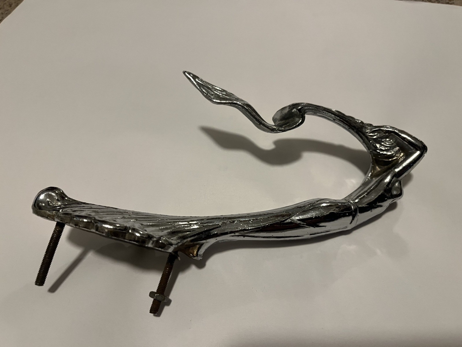 Vintage Cadillac Hood Ornament Flying Lady Goddess 7542