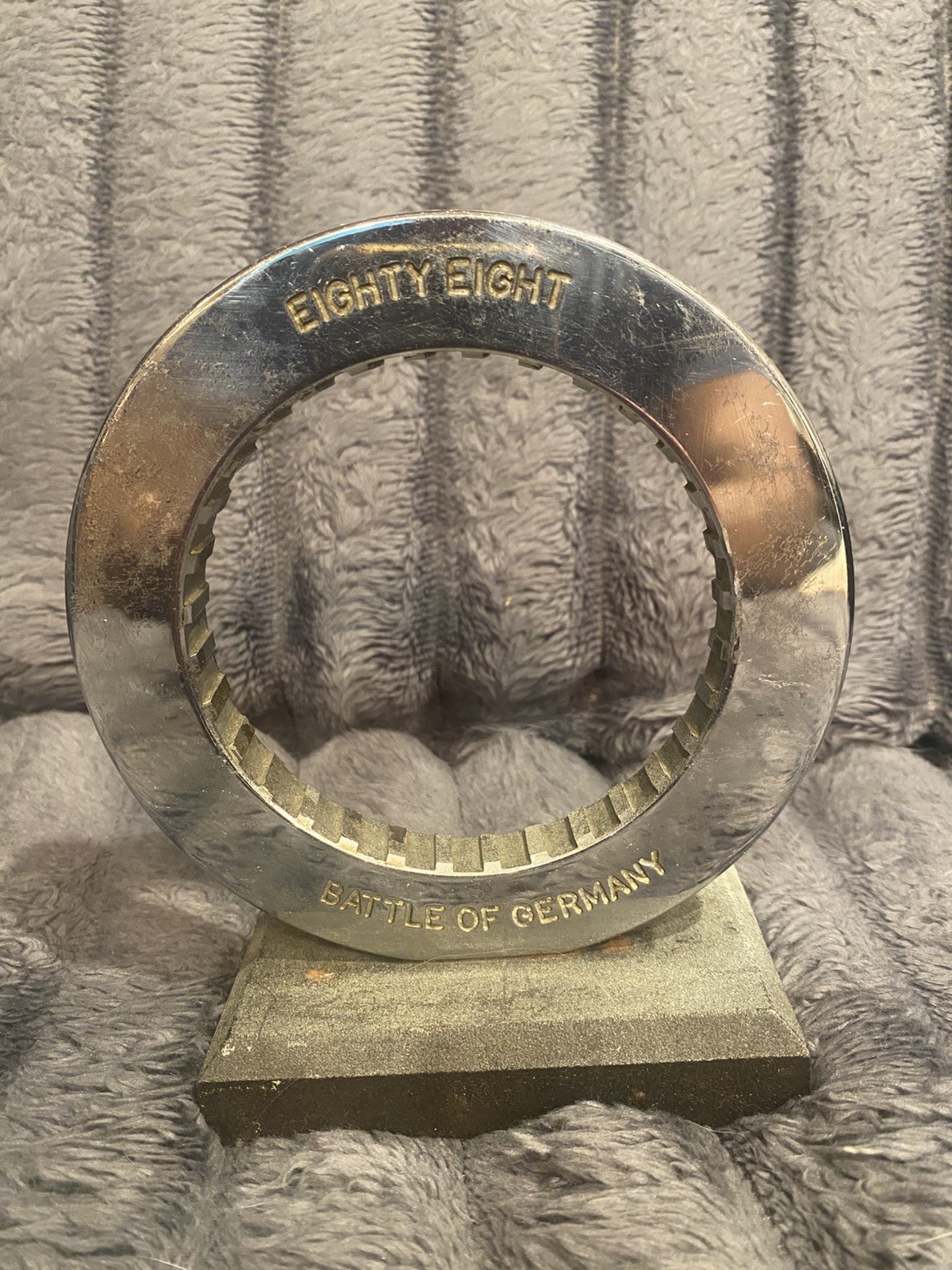 WW2 Memorabilia - Commemorative Trophy of 88 German Anti-tank Gun Barrel WWII