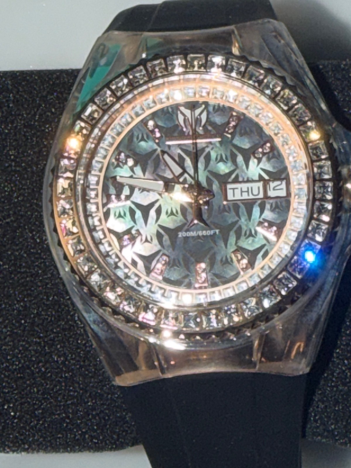 $499 TECHNO MARINE CRUISE STAR LADYS WATCH 40mm HIGH QUALITY CRYSTAL DIAL