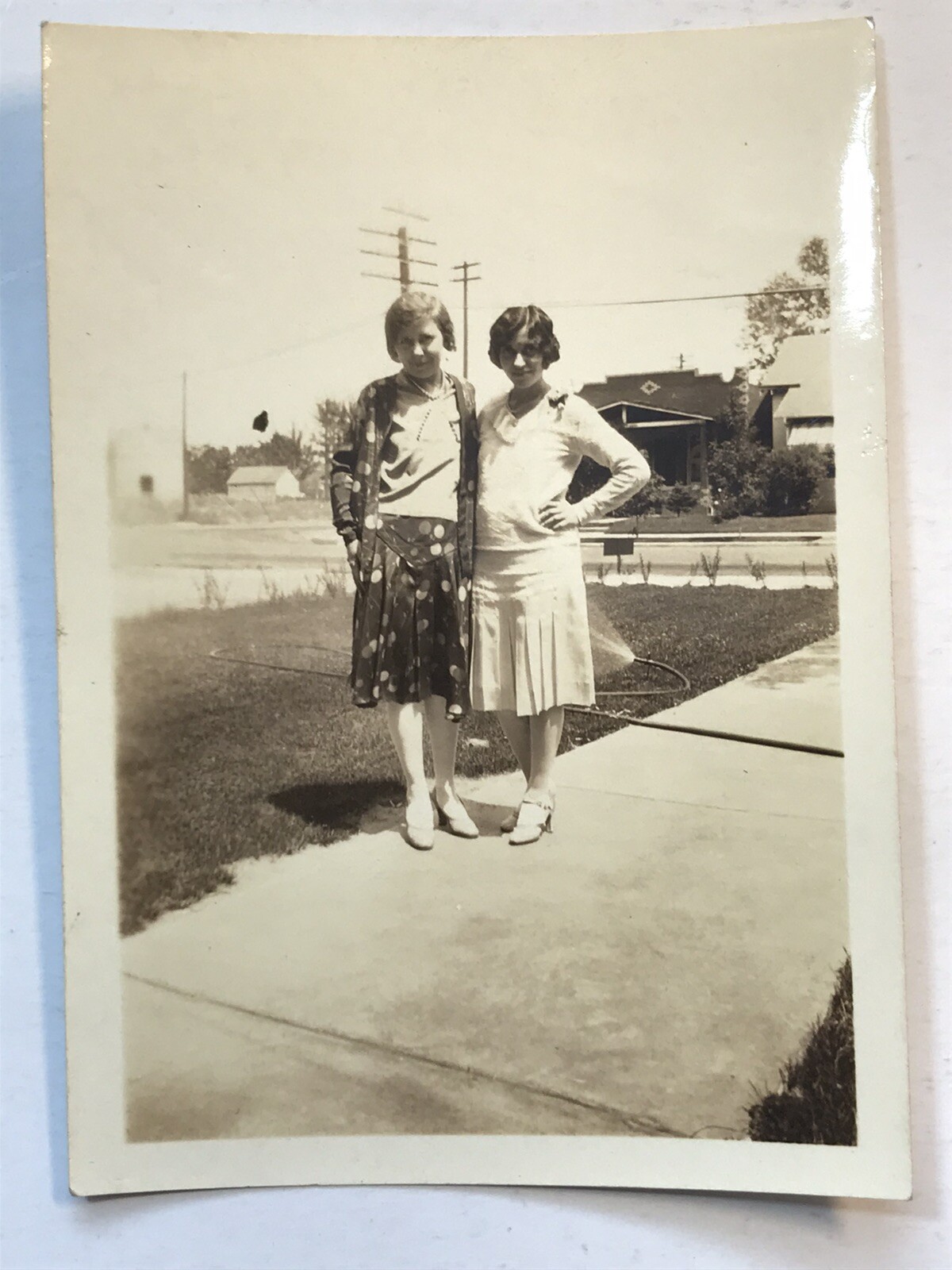 Pretty Young Ladies 1930 Denver CO Colorado Black White Picture Photograph