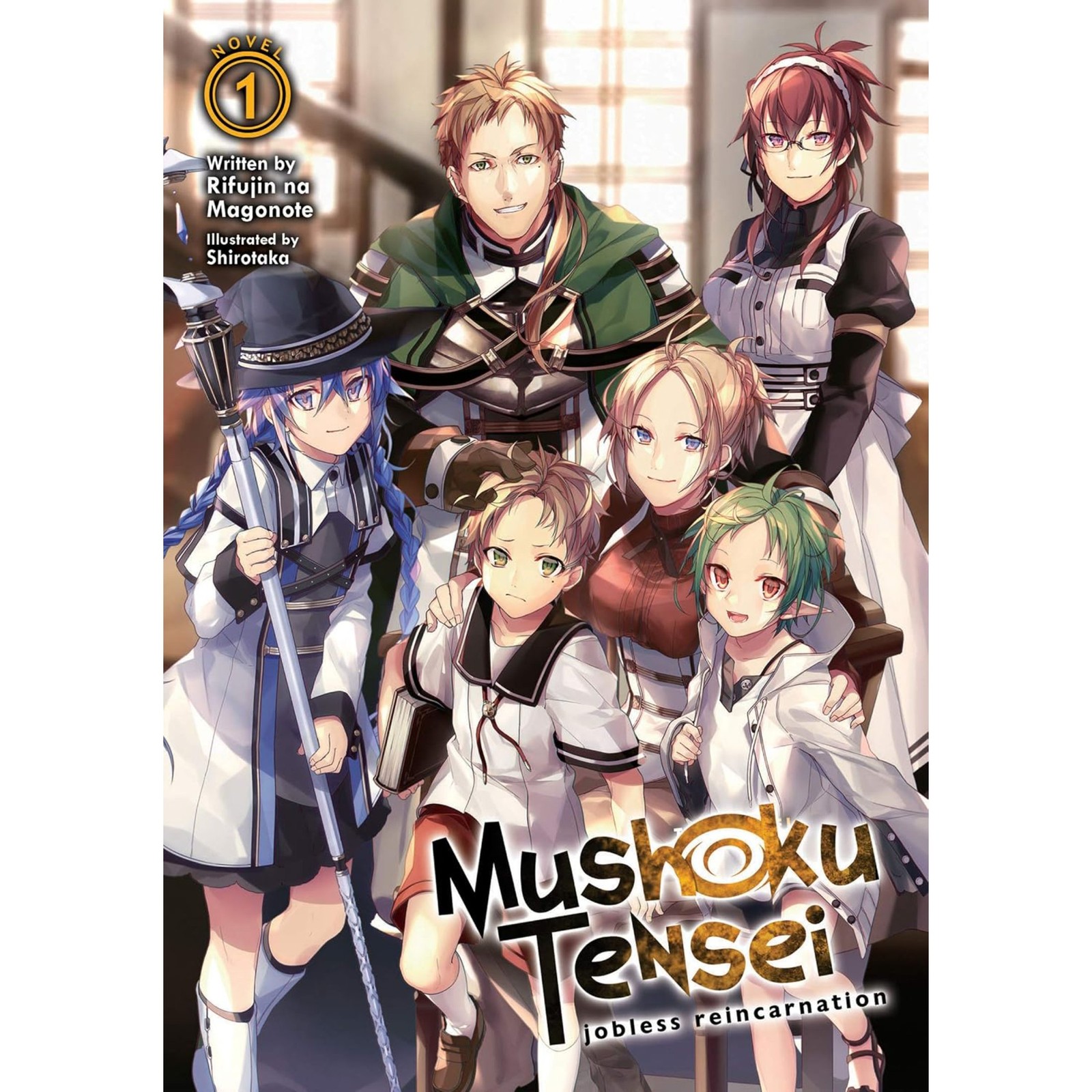 Mushoku Tensei: Jobless Reincarnation Light Novel Volume 1 - 26 English Version